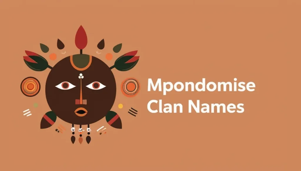 Mpondomise Clan Names