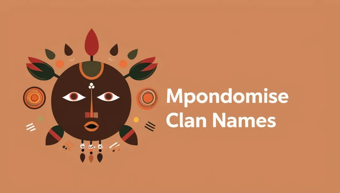 Mpondomise Clan Names