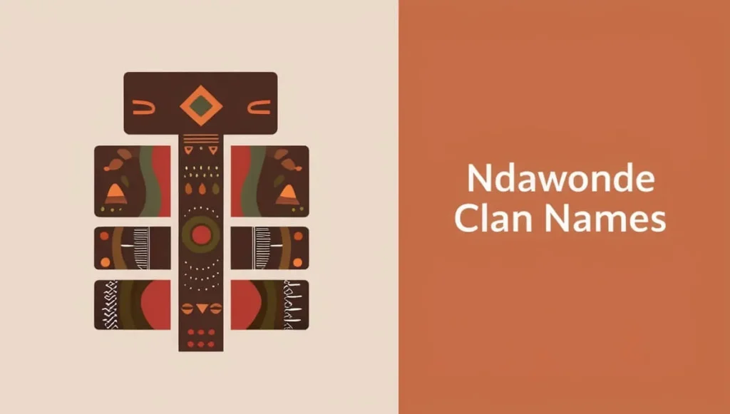 Ndawonde Clan Names