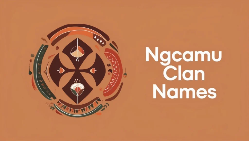 Ngcamu Clan Names