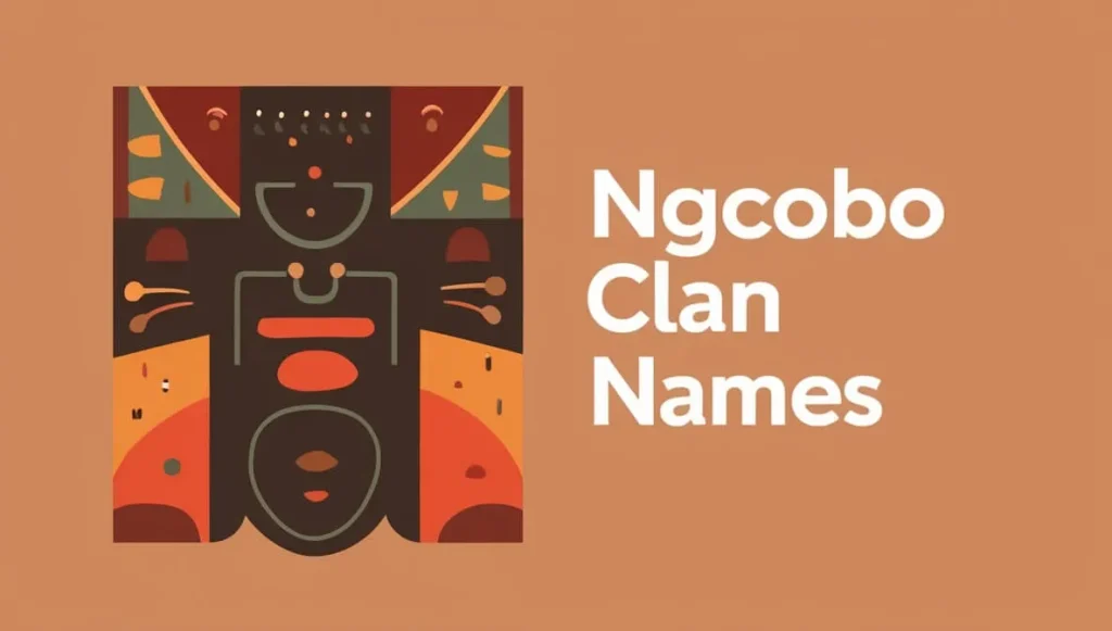 Ngcobo Clan Names