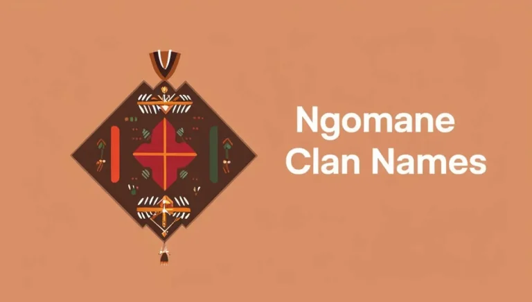 Ngomane Clan Names