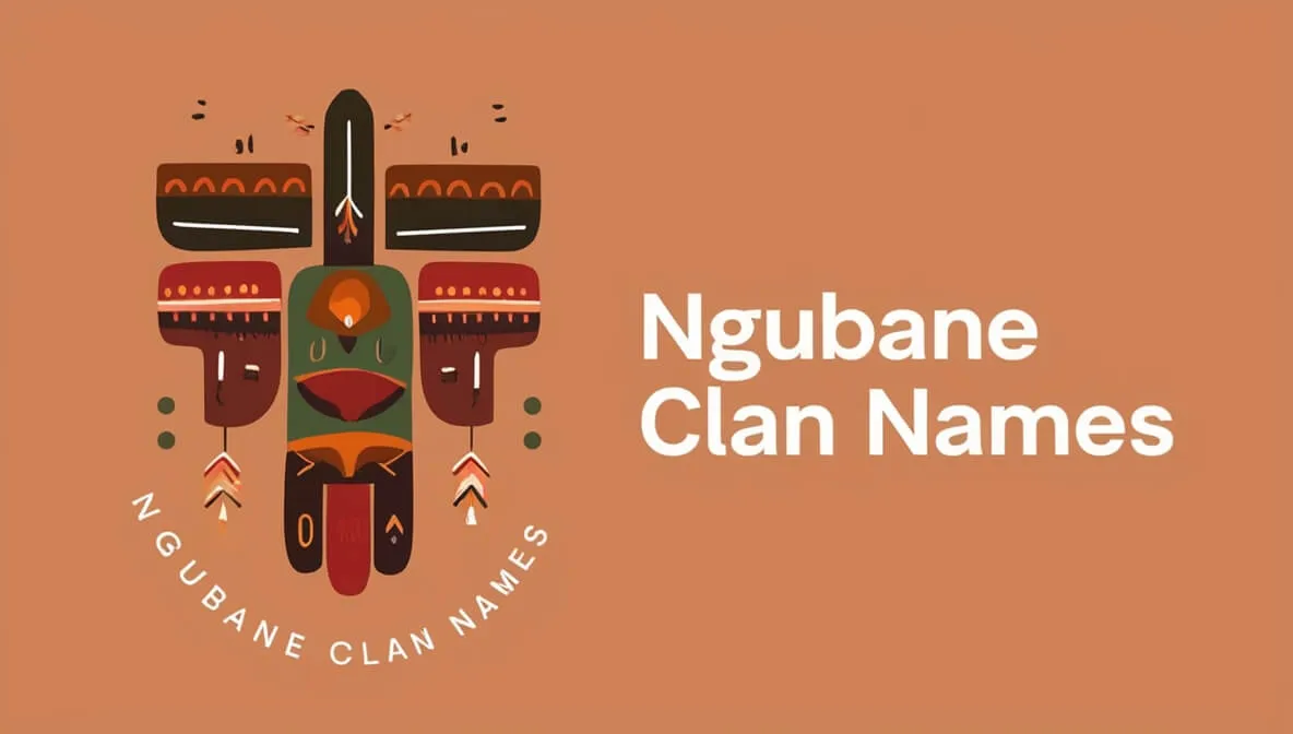 Ngubane Clan Names