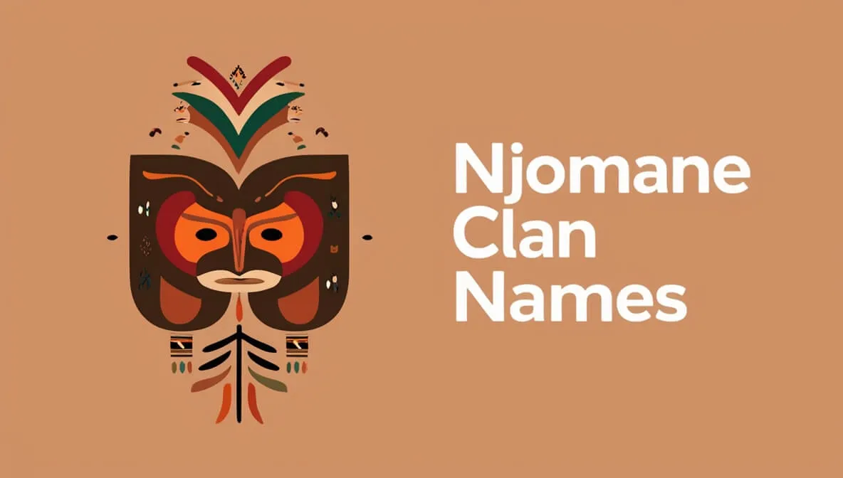 Njomane Clan Names