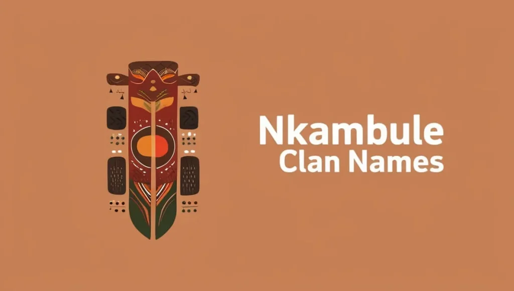 Nkambule Clan Names