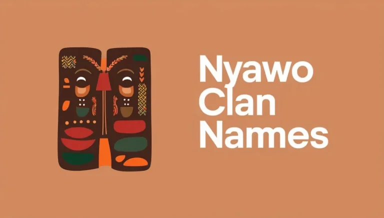 Nyawo Clan Names