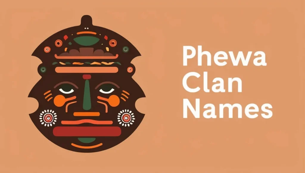 Phewa Clan Names