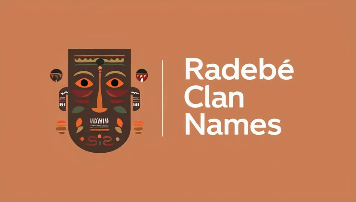 Radebe Clan Names