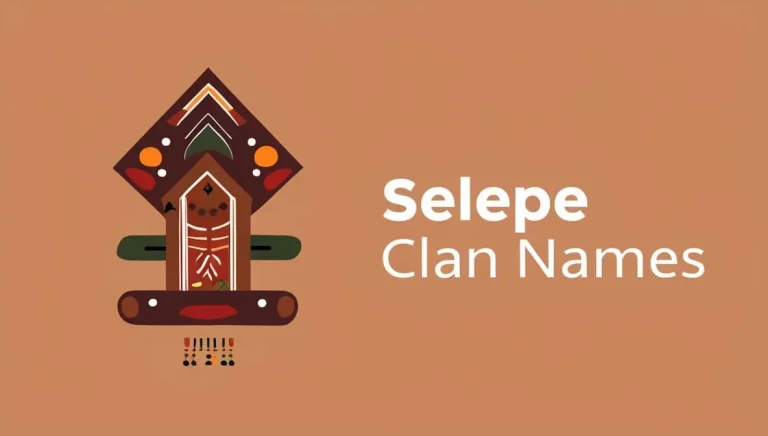 Selepe Clan Names