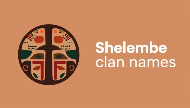 Shelembe Clan Names