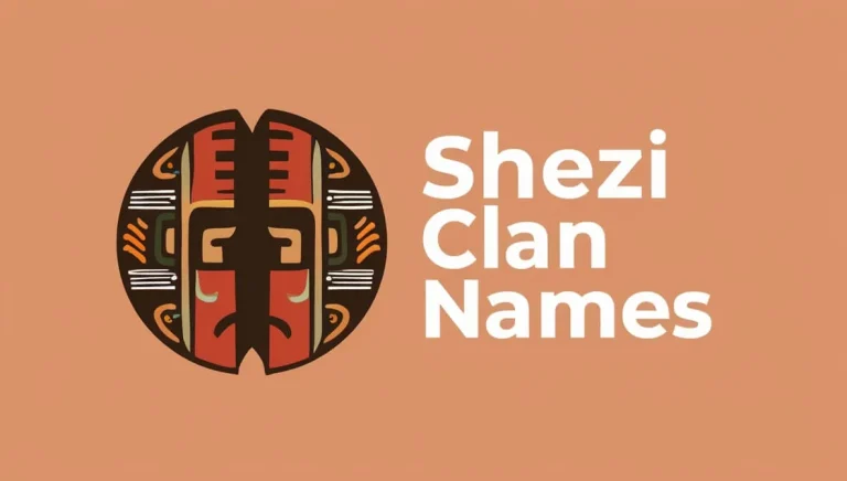 Shezi Clan Names