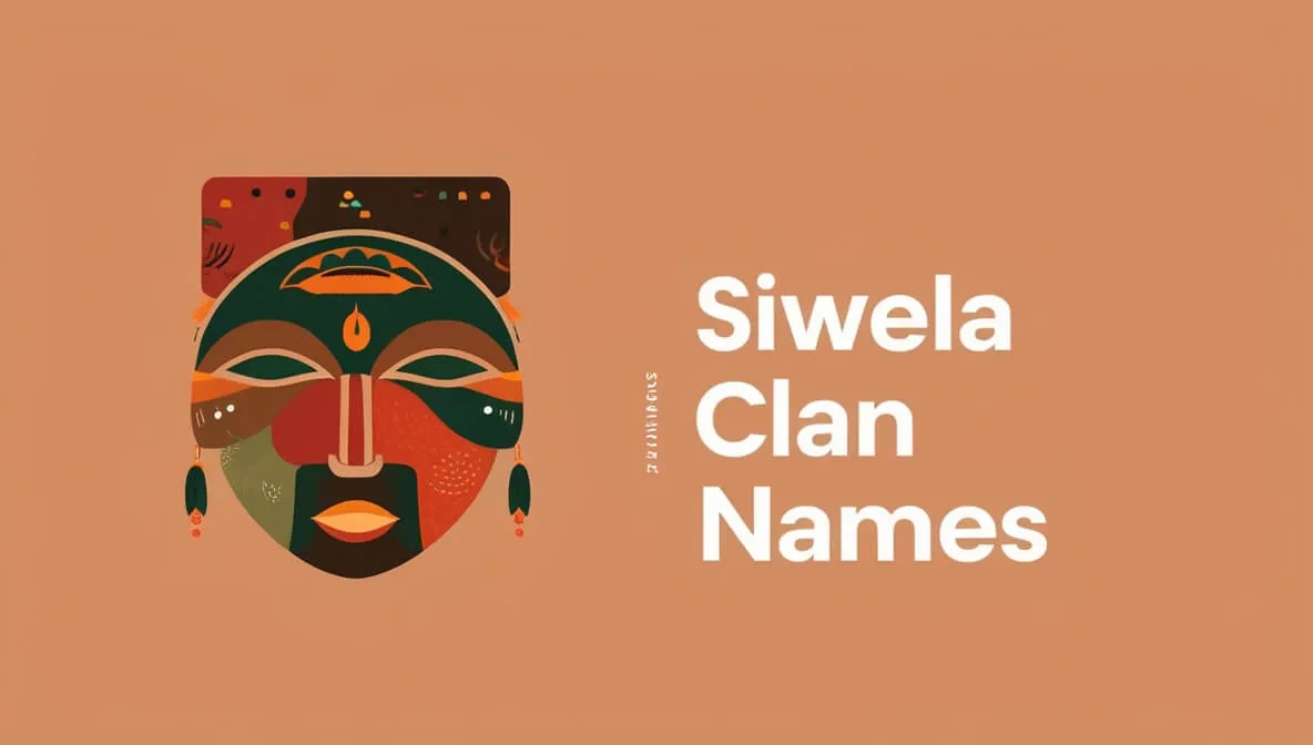 Siwela Clan Names