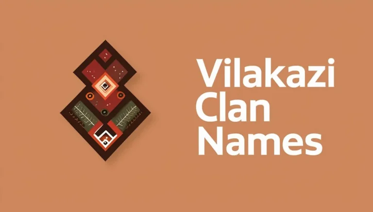 Vilakazi Clan Names