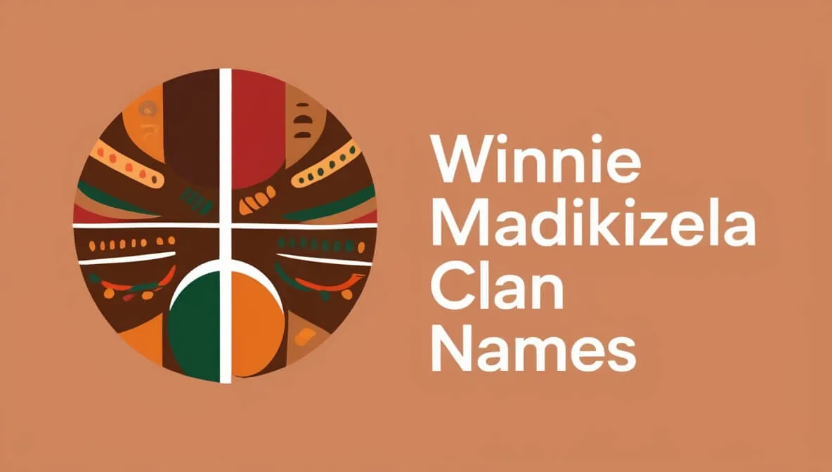 Winnie Madikizela Clan Names